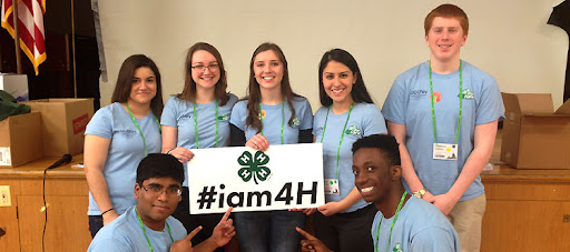 youth with #iam4h sign